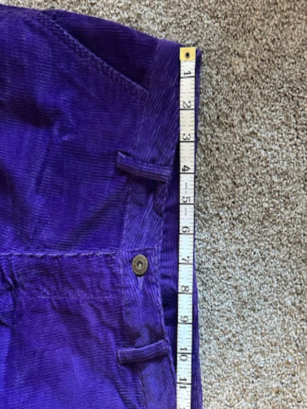 The North Face Purple Corduroy Utility Pants - Size 6 - Picture 8 of 12